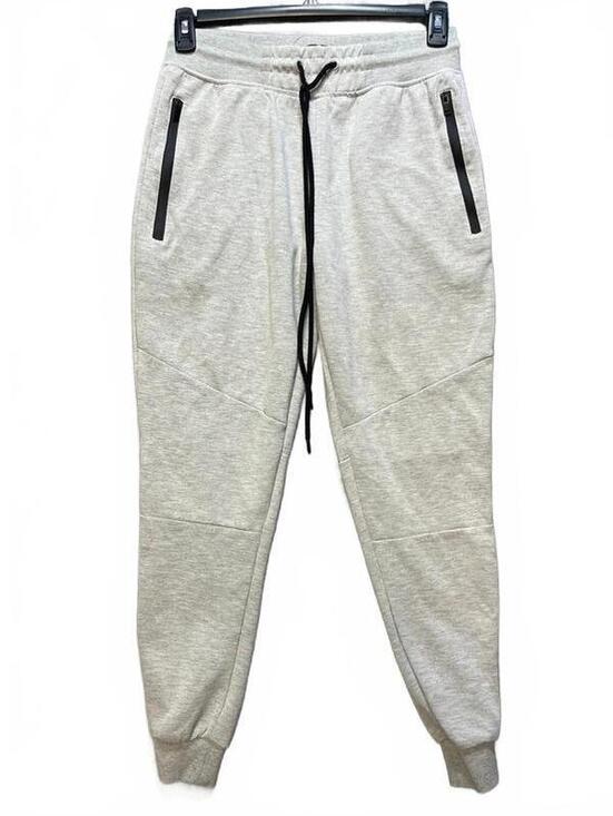 rebel minds Other - Rebel Minds Mens Fleece Tech Jogger Sweatpants Heather Gray Small Zipper Pockets